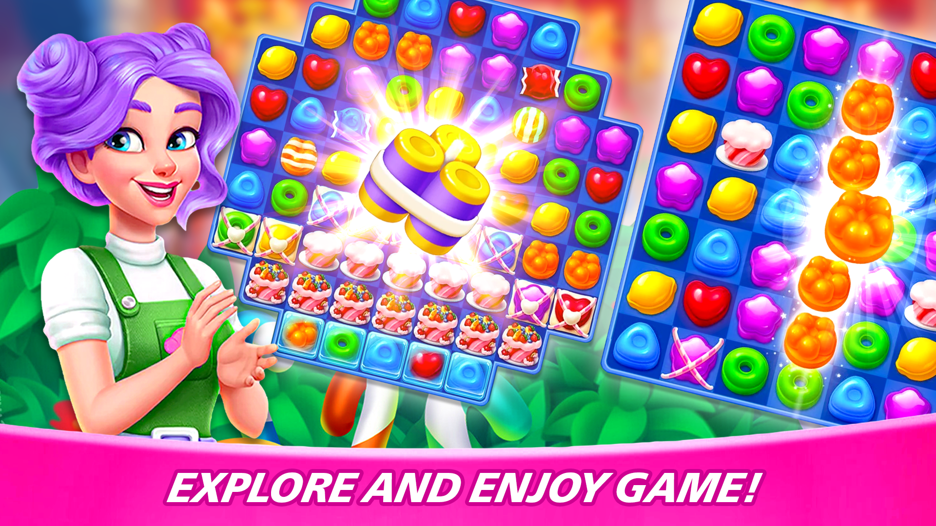 Candy Magic–Sweet Candy Match android iOS apk download for free-TapTap