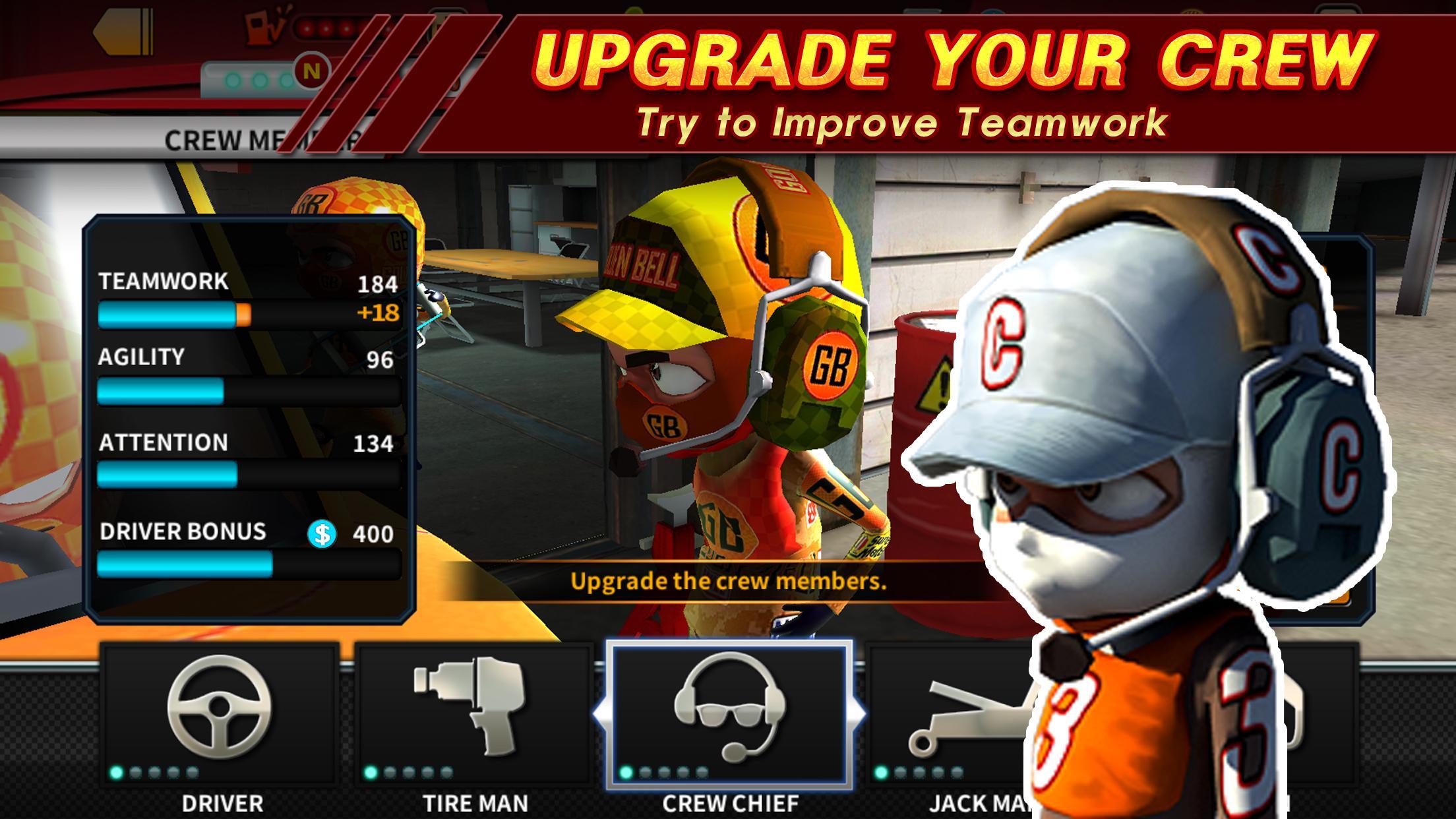 Cuplikan Layar Game Pit in Racing