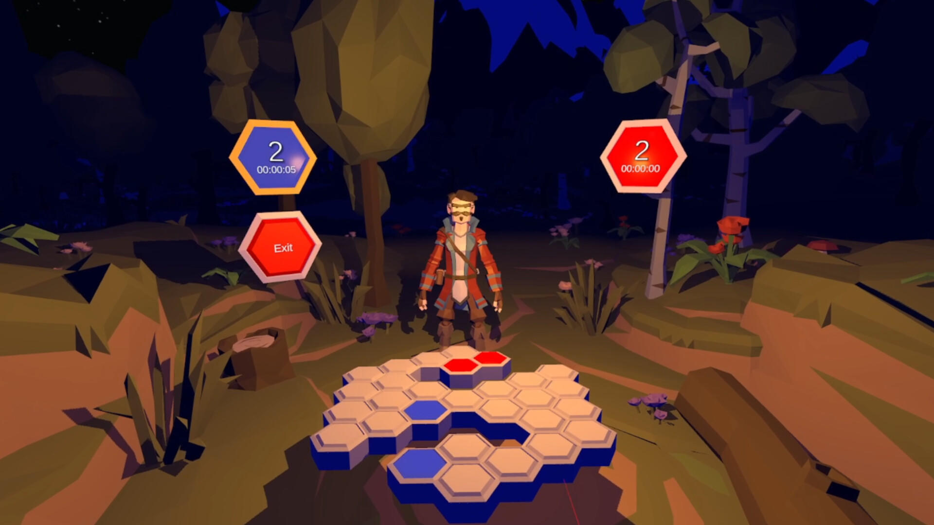 Hexagon Ultra VR 게임 스크린 샷
