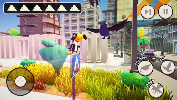 Crow Sim Wild Flying Bird Game Game Screenshot