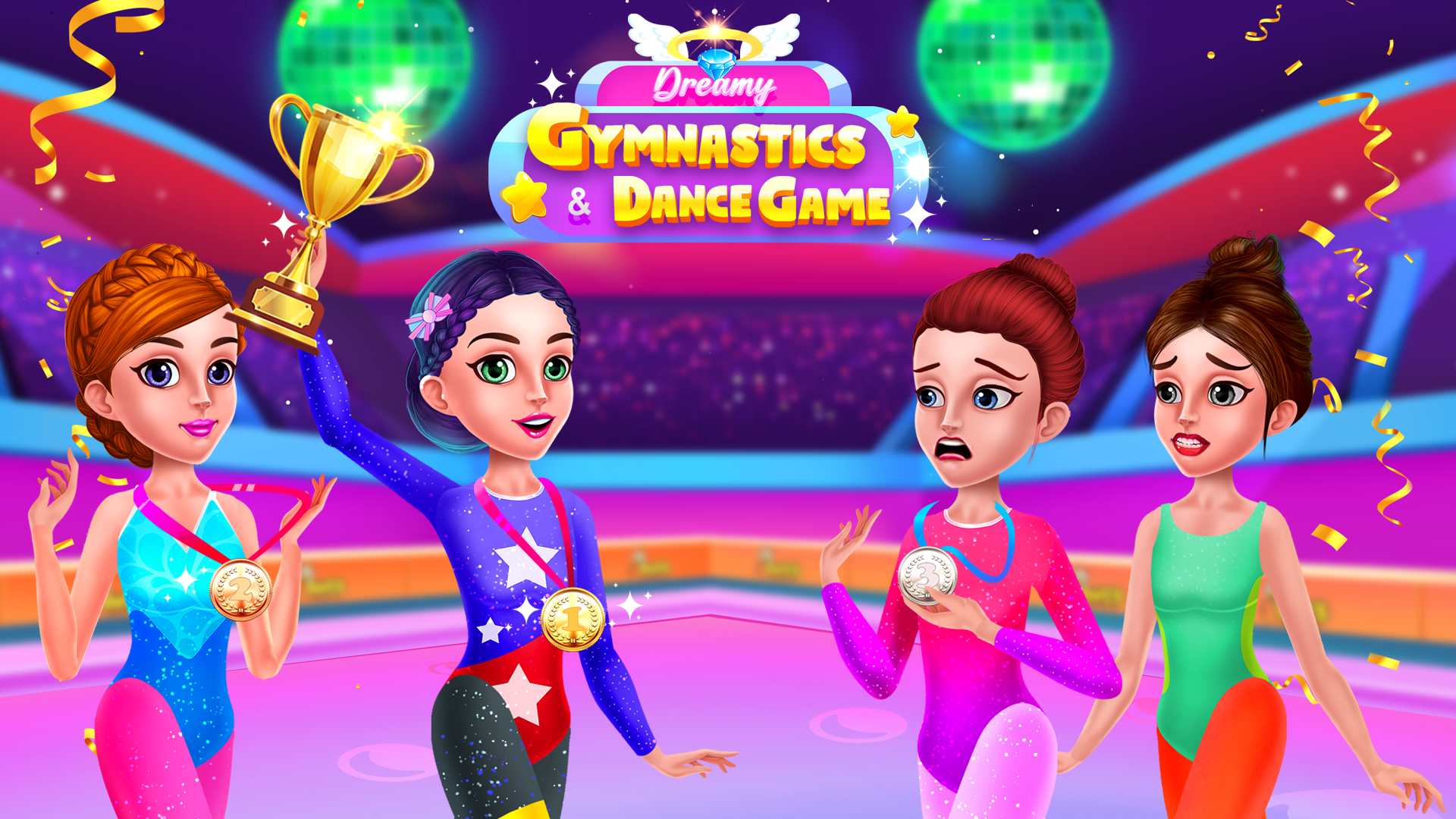 Captura de Tela do Jogo Dreamy Gymnastic & Dance Game