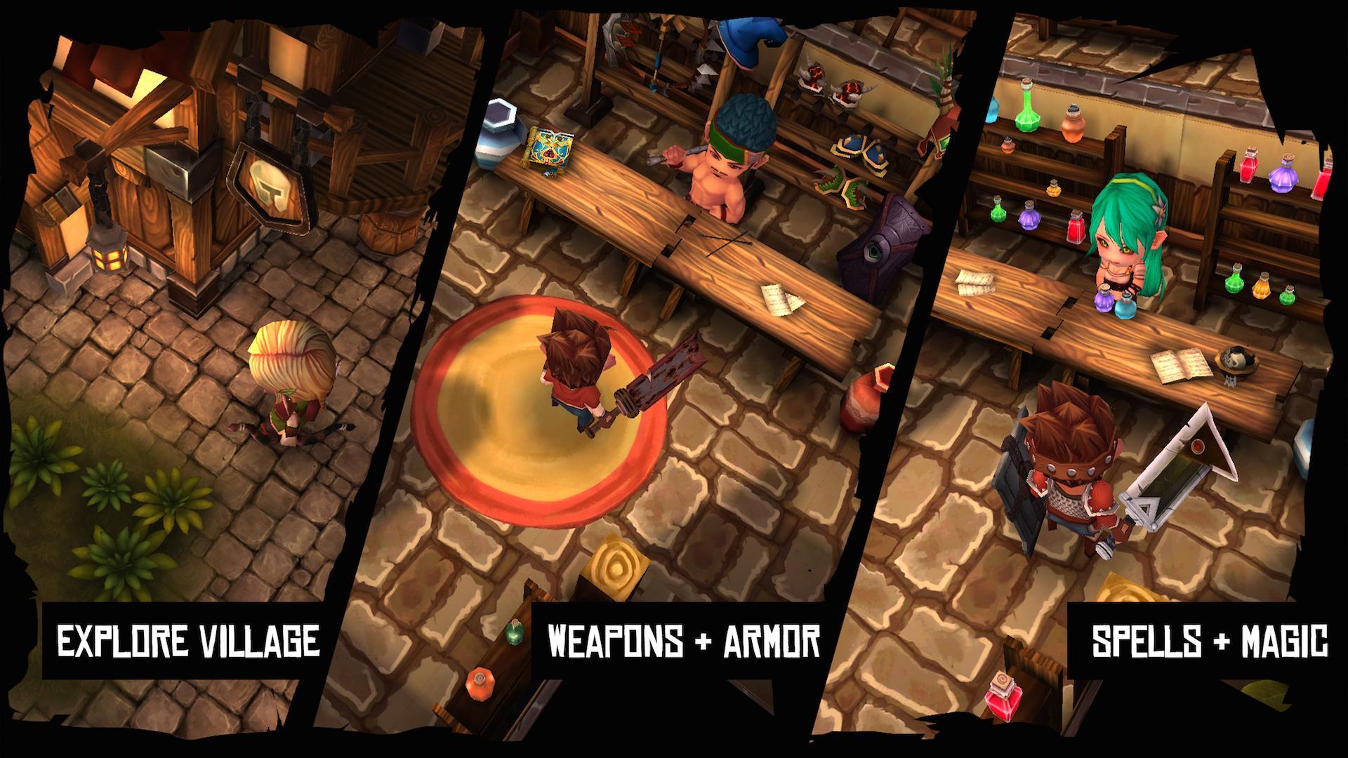 Скриншот игры Heroes Curse