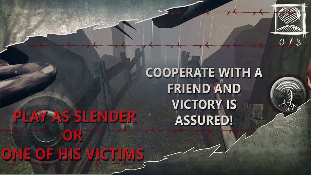 Slenderman Hide & Seek Online screenshot game