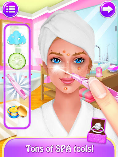 Cuplikan Layar Game Wedding Makeup: Salon Games