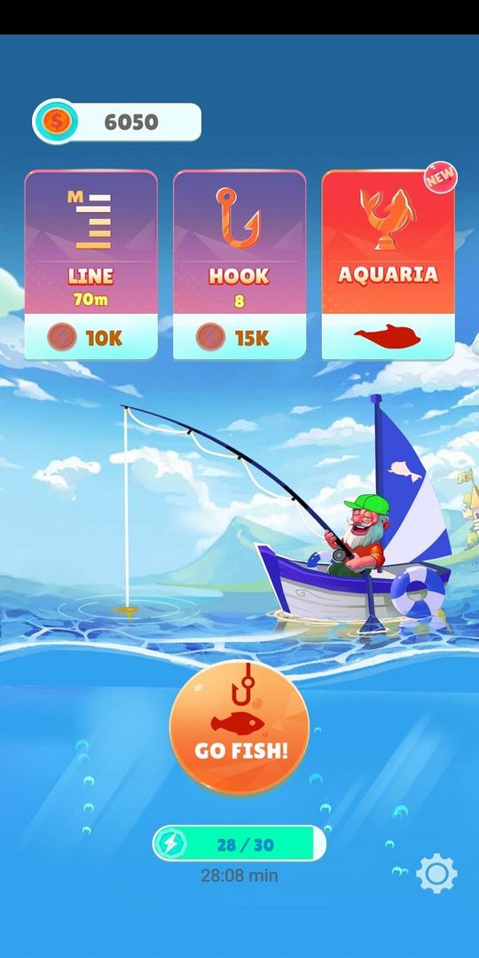 Fishing New Land 게임 스크린 샷