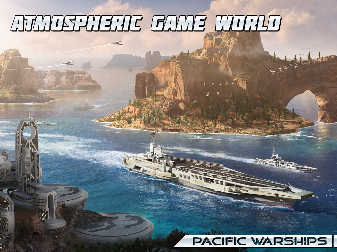 Pacific Warships: Naval PvP Game Screenshot