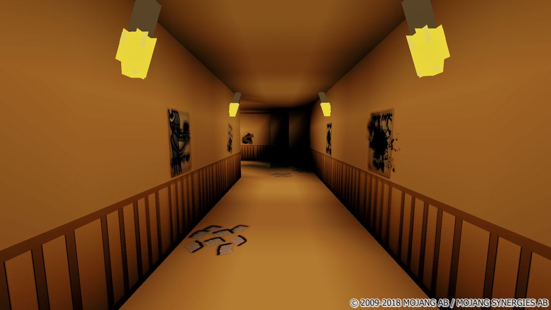 Horror Bendy MCPE Maps screenshot game