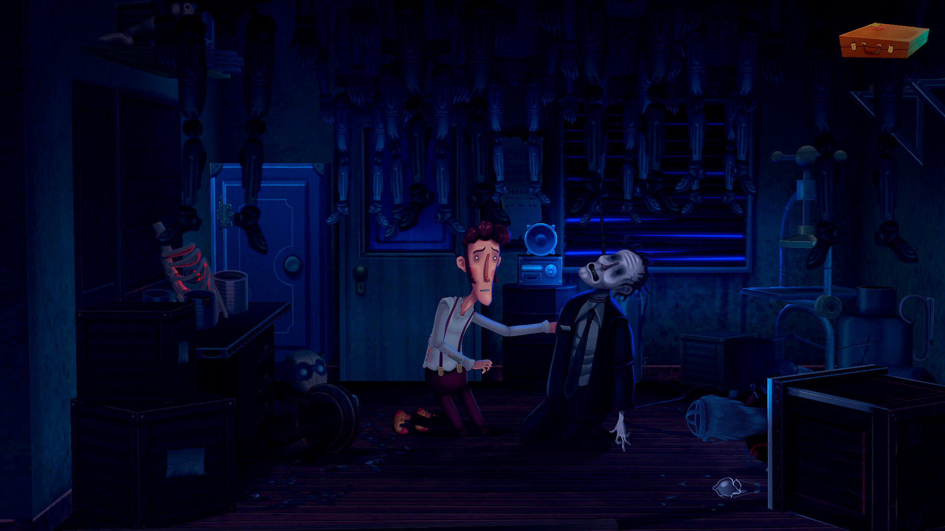 Cuplikan Layar Game Slender Threads