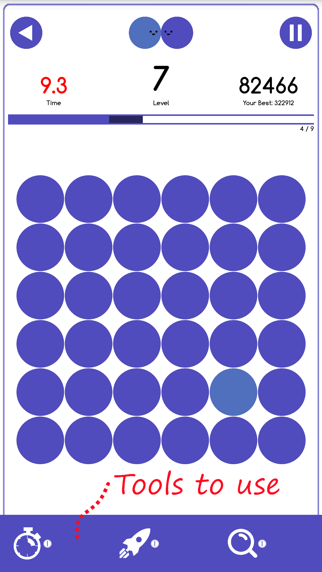 Скриншот игры ColorBall