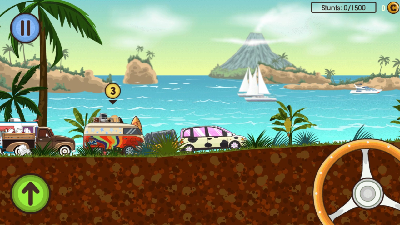 Island Drive Game Screenshot