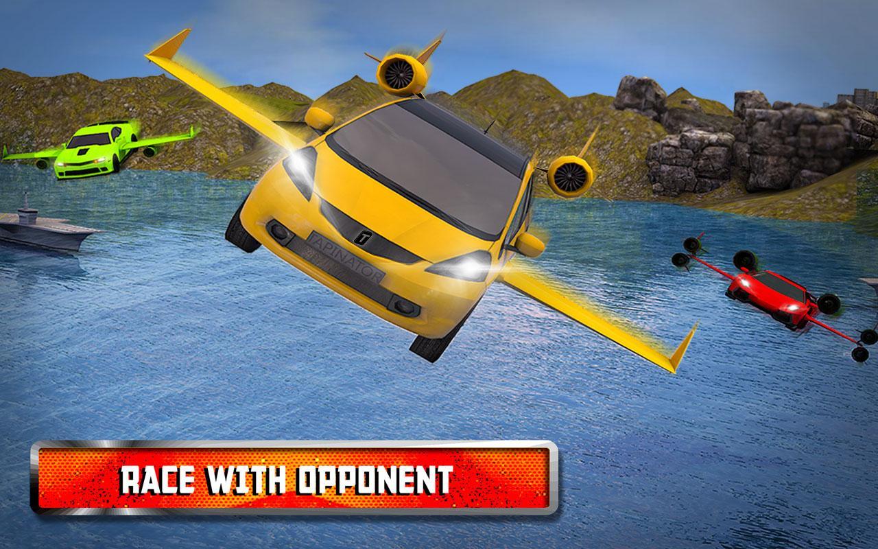 Screenshot of Flying Car Stunts 2016