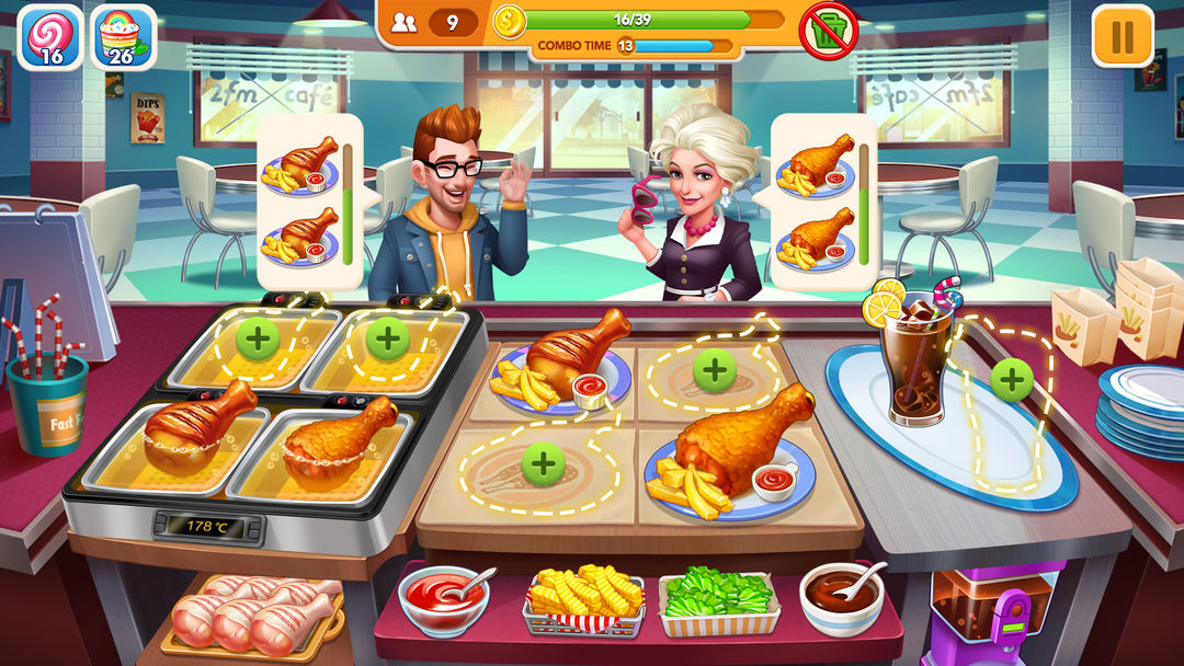 Cooking Frenzy®️Cooking Game ภาพหน้าจอเกม
