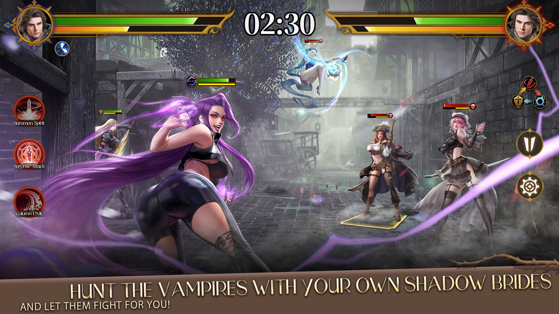Screenshot of Shadow Brides: Gothic RPG
