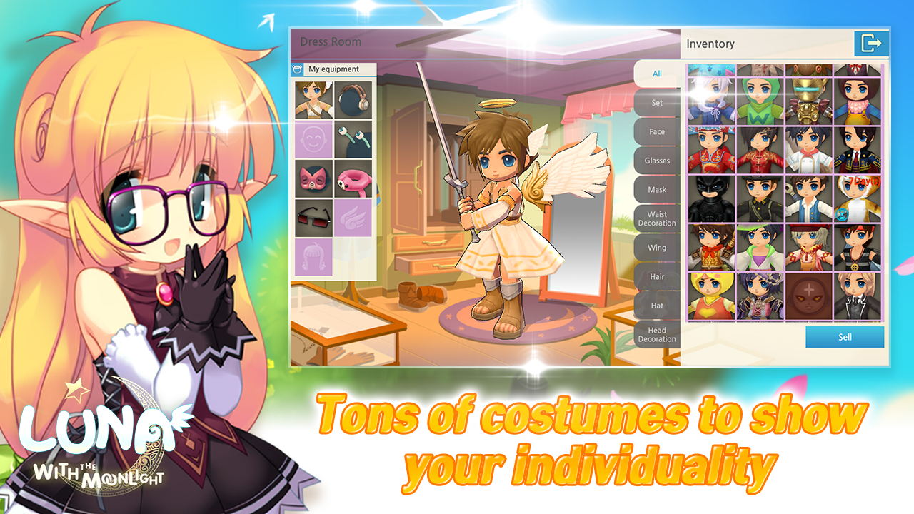 LunaM:Ph Game Screenshot