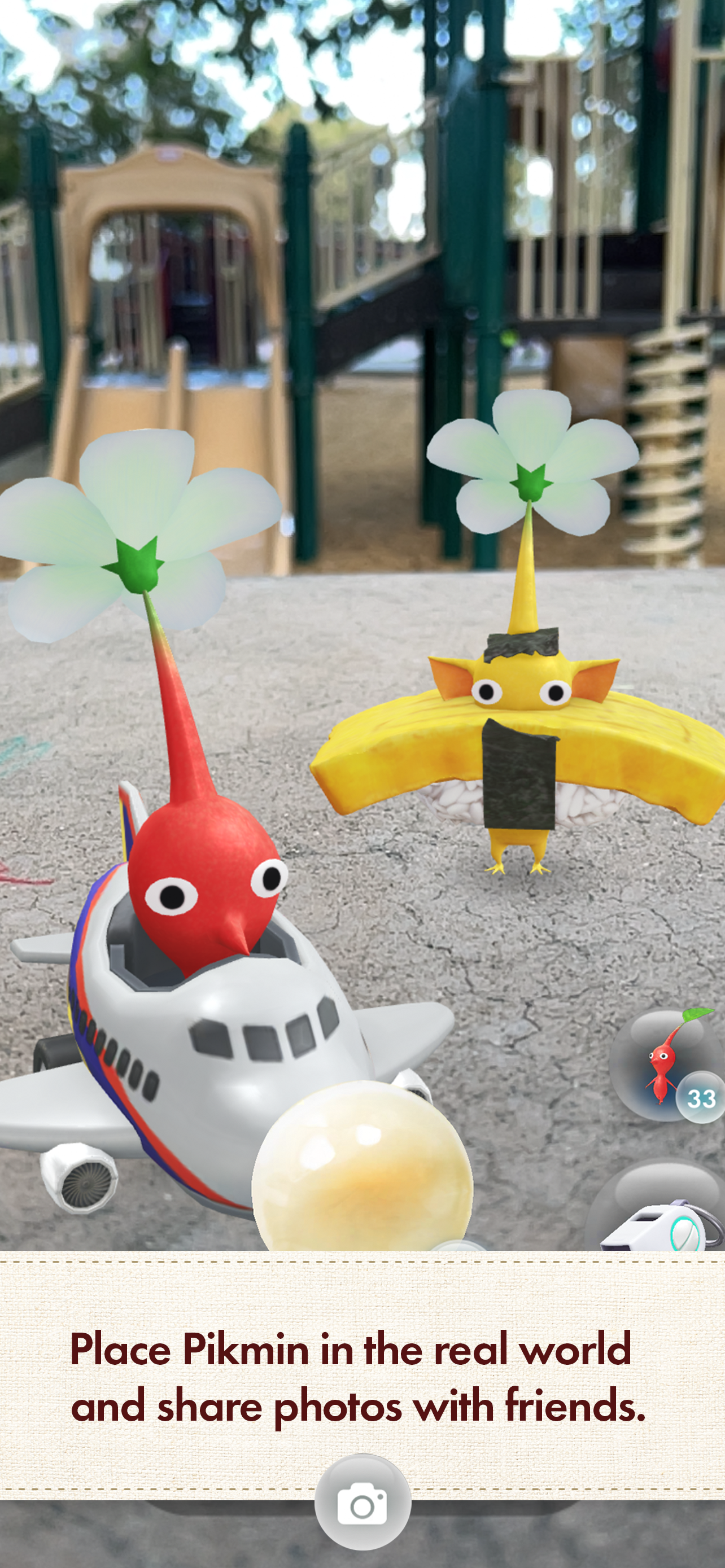 Pikmin Bloom Game Screenshot