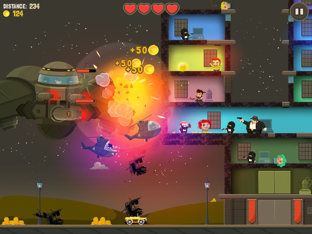 Aliens Drive Me Crazy Game Screenshot
