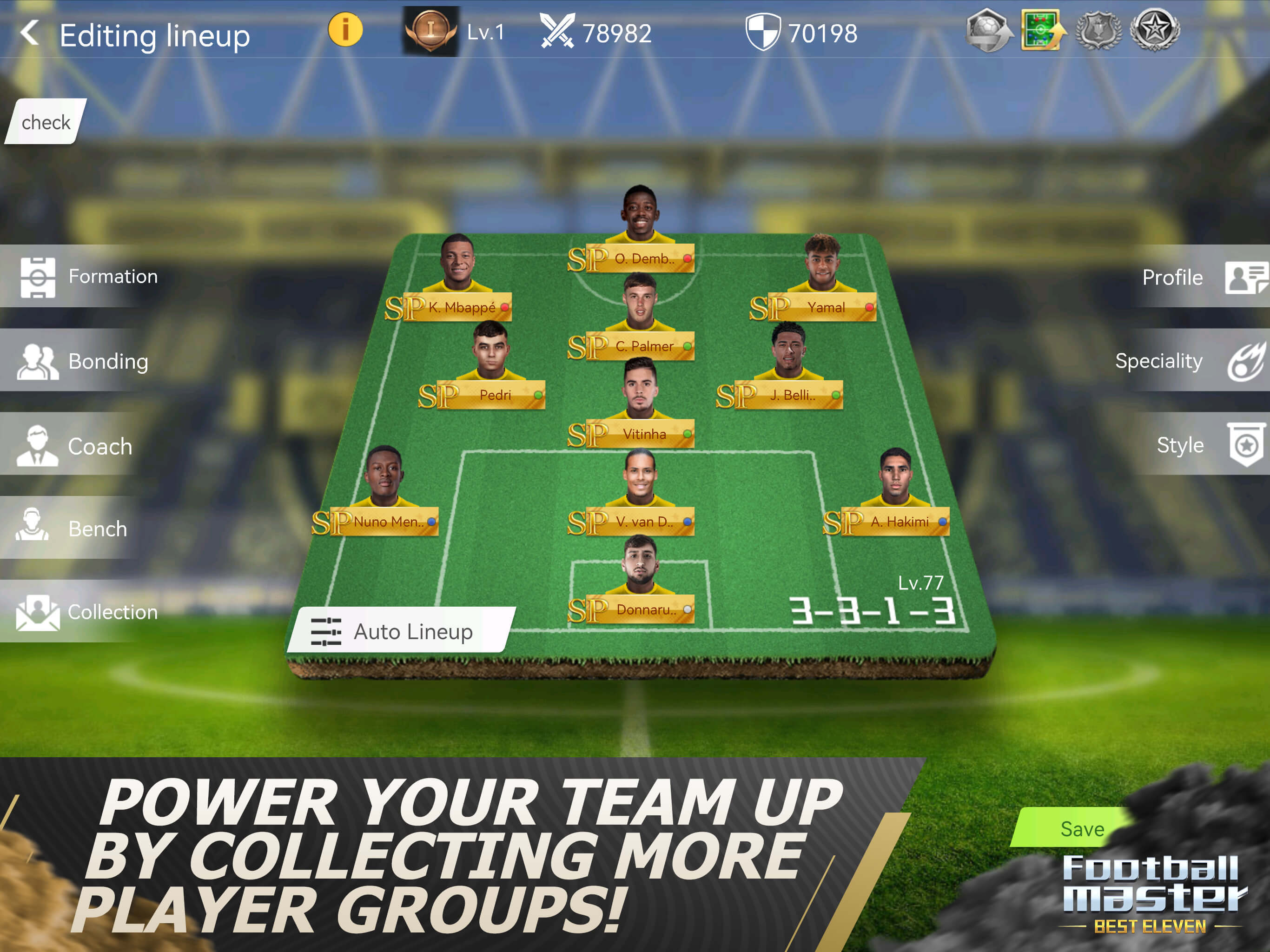 Cuplikan Layar Game Football Master