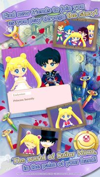 Sailor Moon Drops Game Screenshot