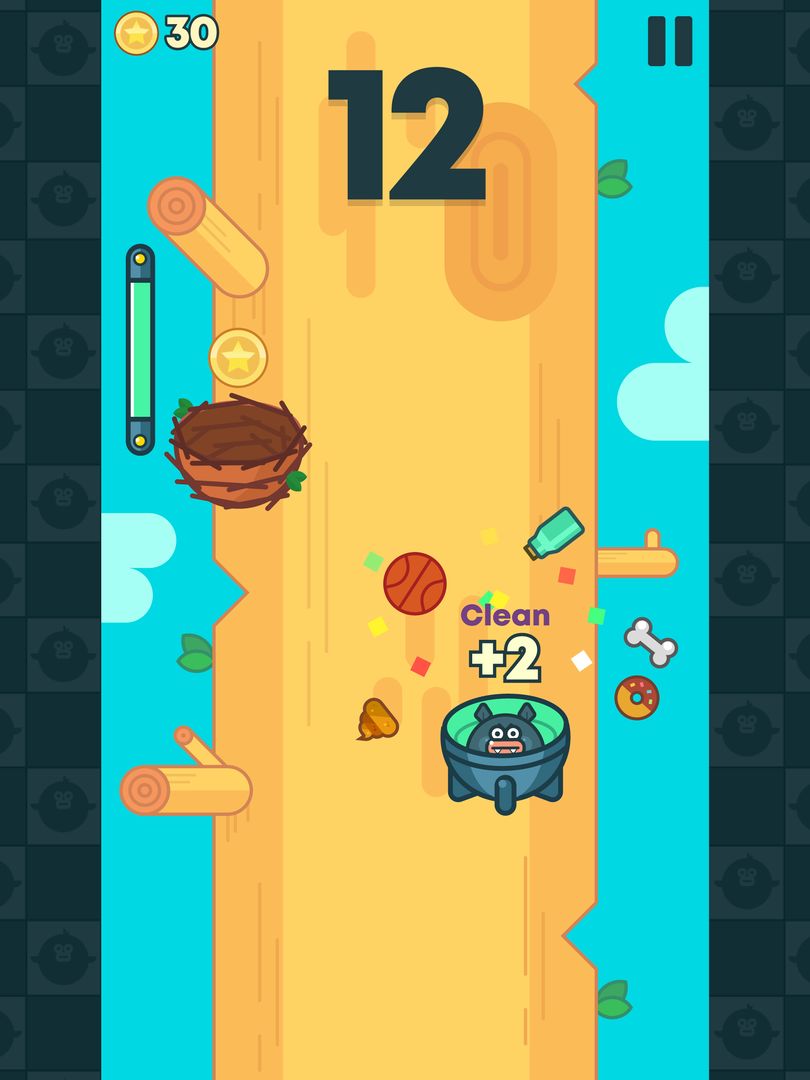 Jumping Bird–Angry Rocket Birdie screenshot game