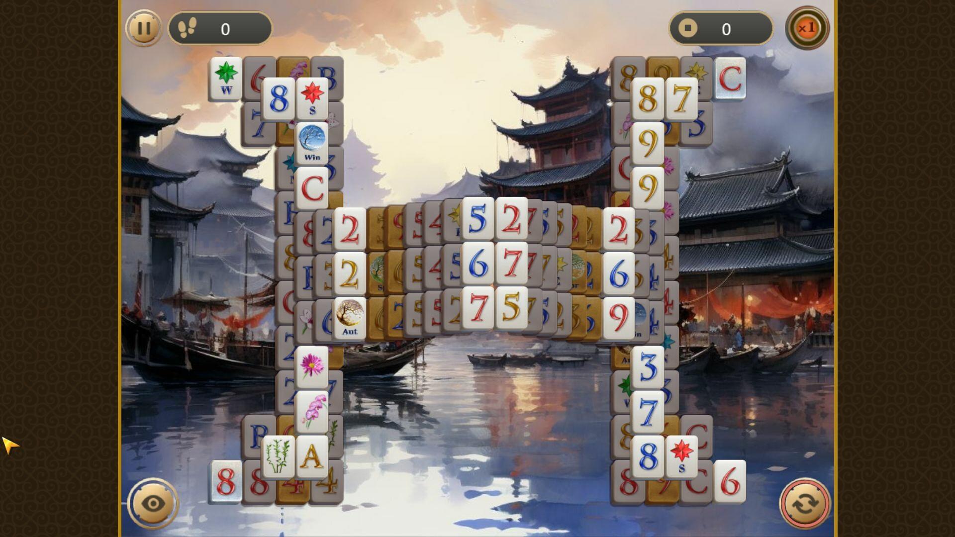 Greatest Dynasties Mahjong Game Screenshot