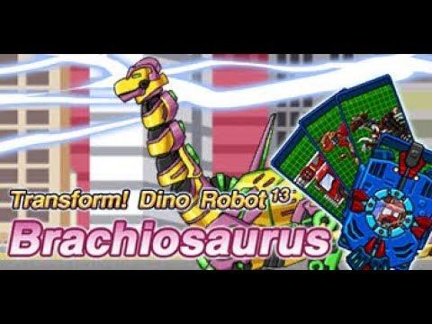 Screenshot of the video of Brachiosaurus - Transform! Dino Robot