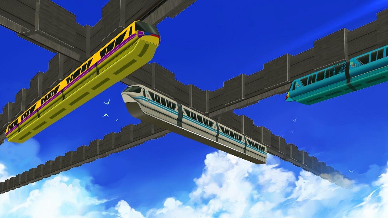Sky Train Game Game Screenshot