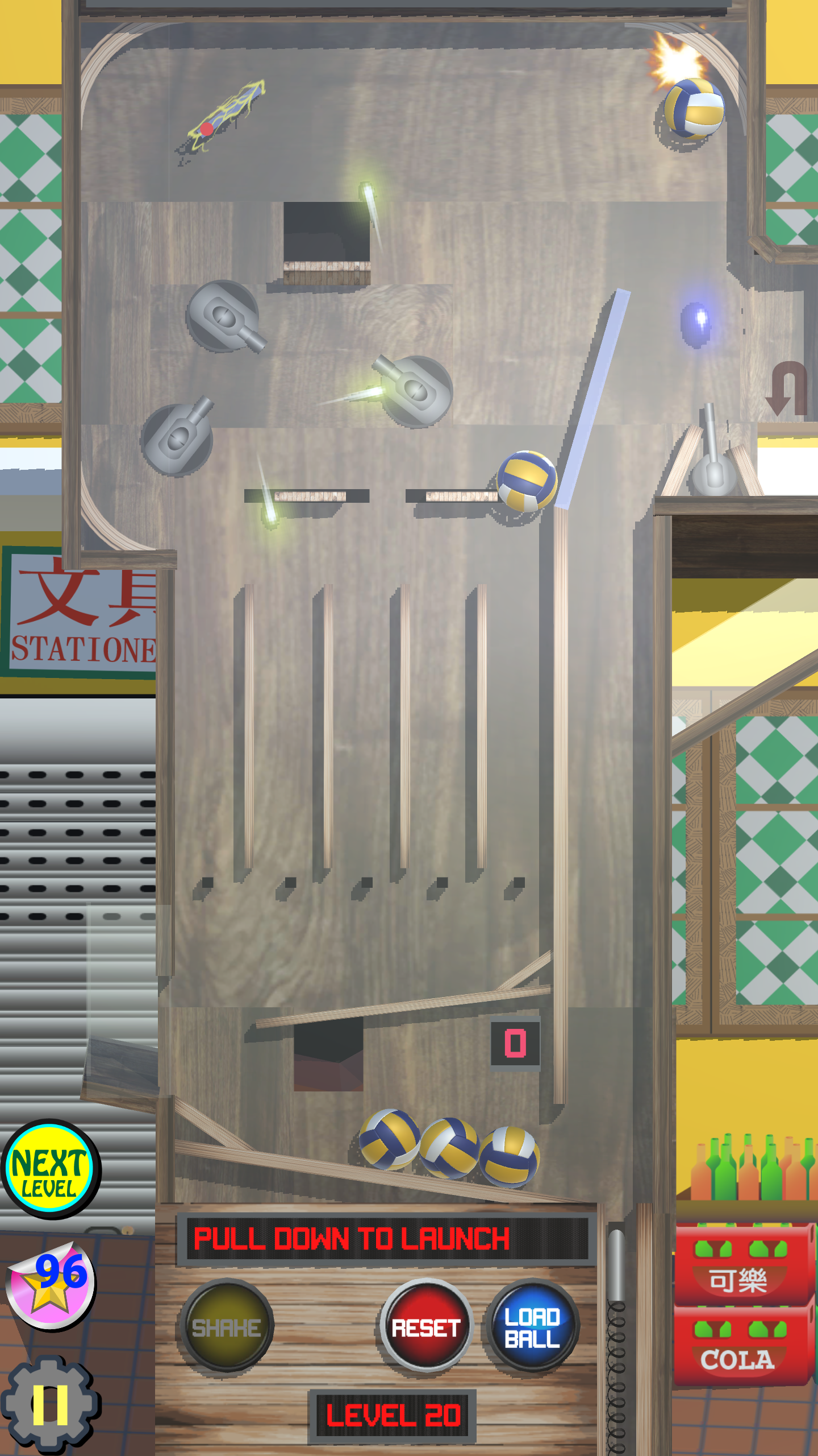 Pinball PingPong Game Screenshot