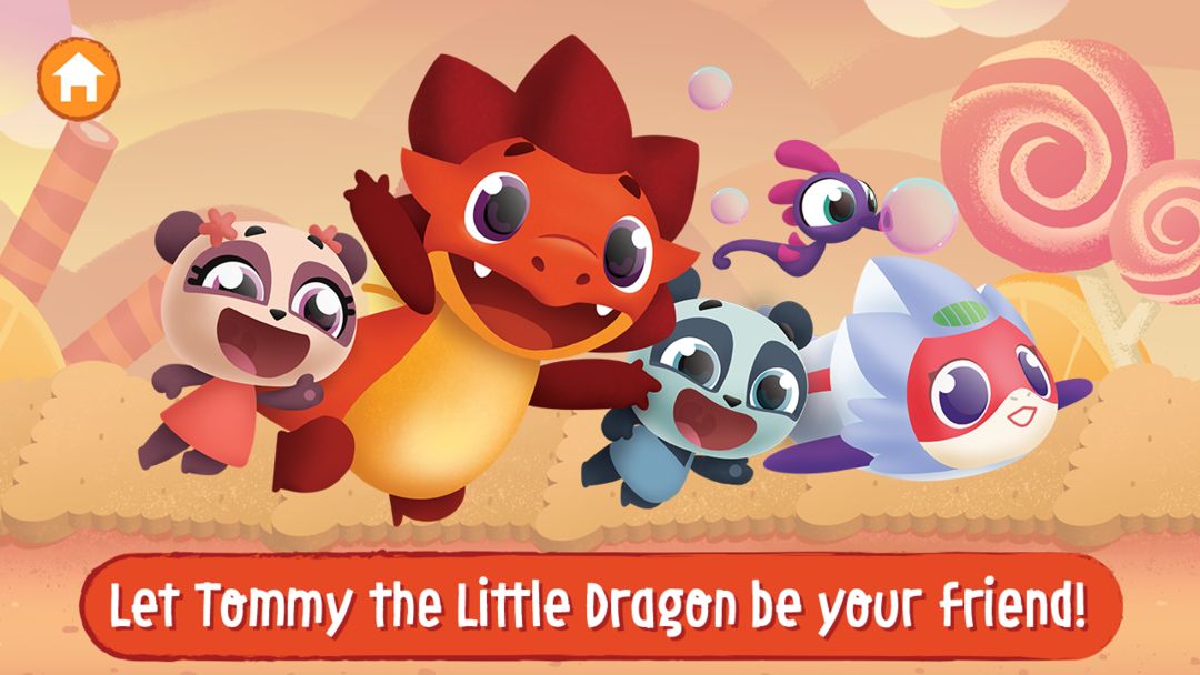 Tommy The Dragon Magic Worlds: Kids Dinosaur Games screenshot game