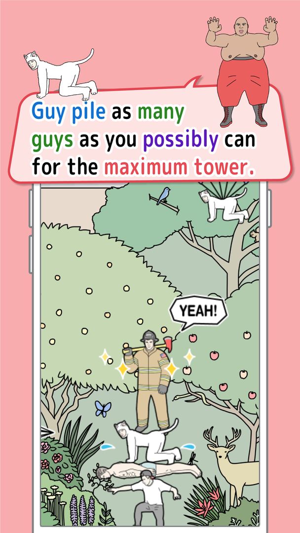OTOKO TOWER ภาพหน้าจอเกม