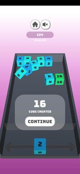 Cube Merge 게임 스크린샷