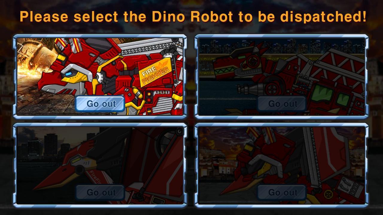 Triceratops- Combine DinoRobot Game Screenshot