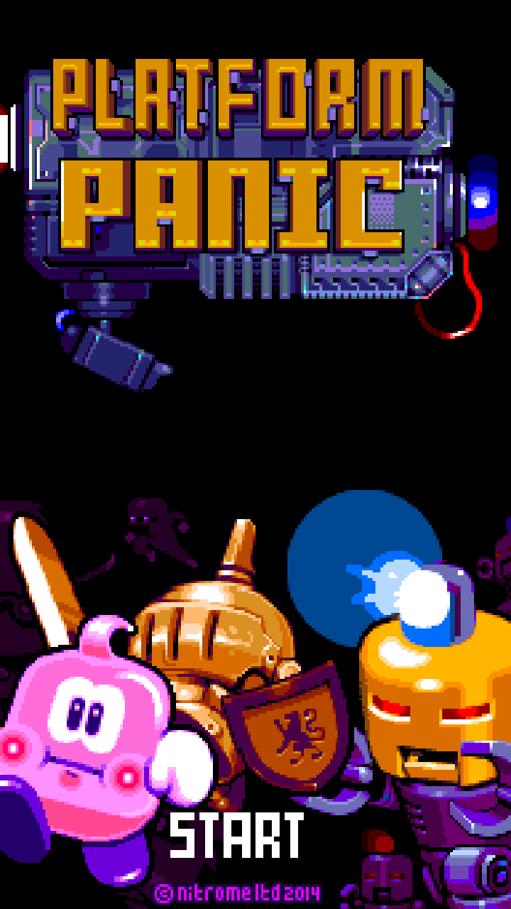 Platform Panic Game Screenshot