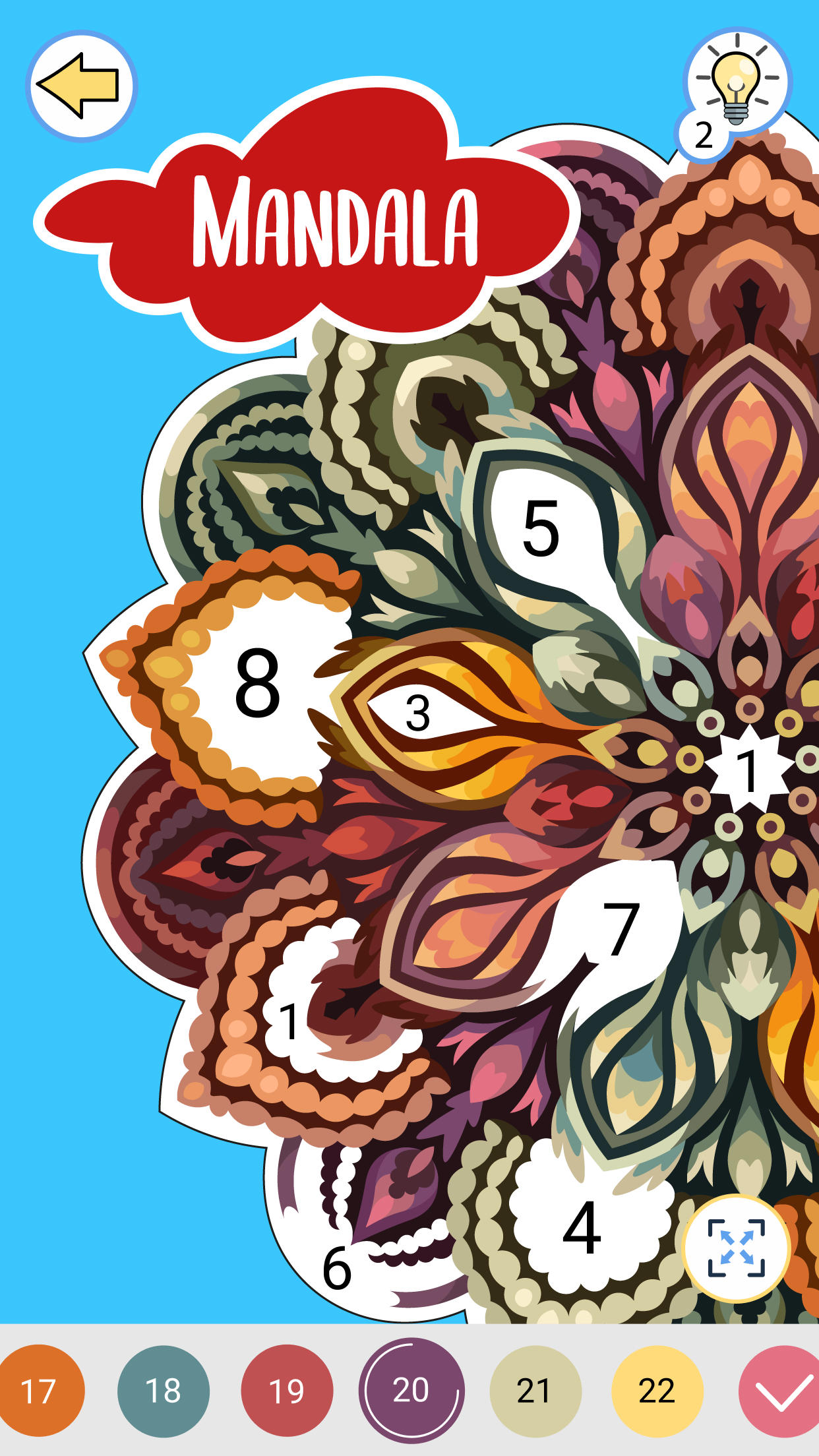 Color by Number: Coloring Book ภาพหน้าจอเกม