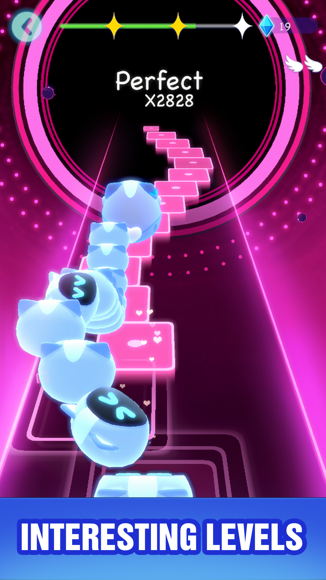 Cat Hop - Dancing Music Games Game Screenshot