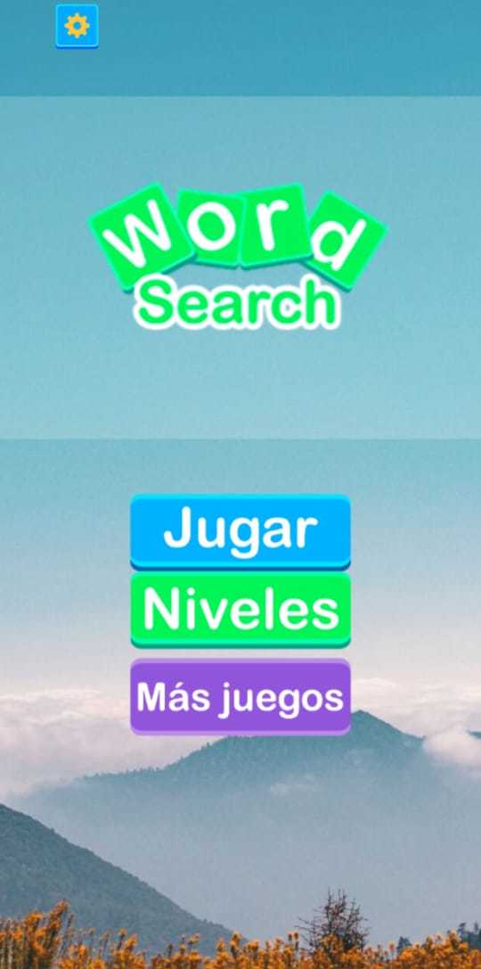 Cuplikan Layar Game Sopa de letras en español