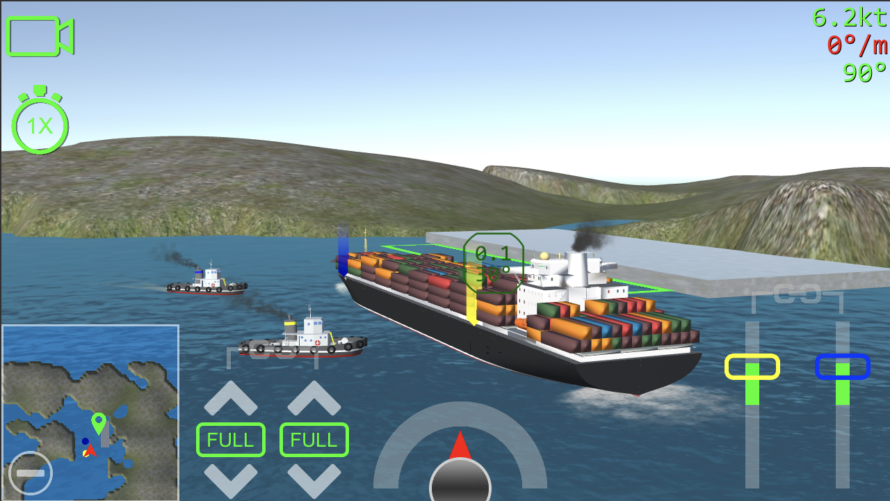 Ship Mooring 3D 게임 스크린 샷