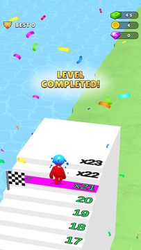 Captura de Tela do Jogo Stair Challenge Go