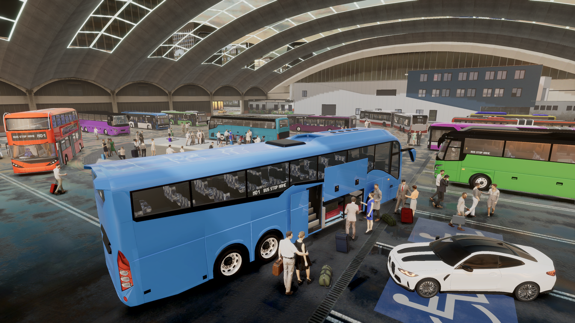 Bus Simulator : EVO Game Screenshot