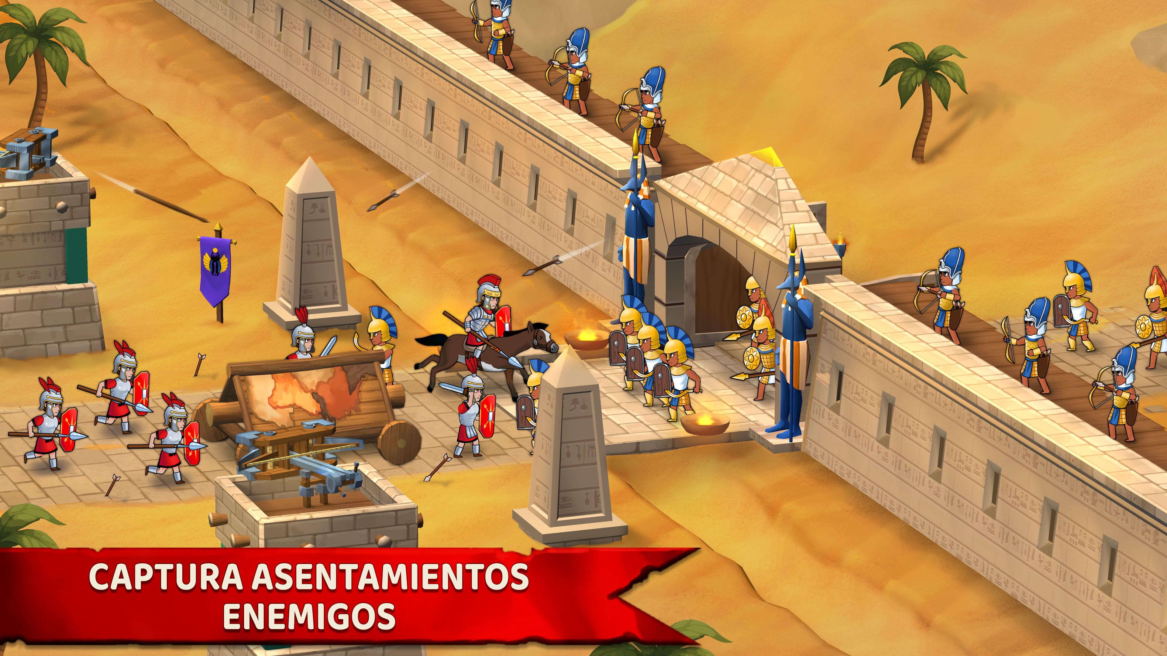 Captura de Pantalla del Juego Grow Empire: Rome