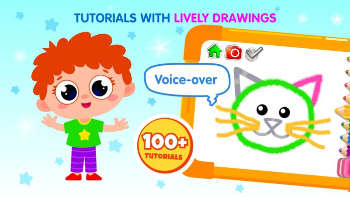 DRAWING FOR KIDS Games! Apps 2 ภาพหน้าจอเกม