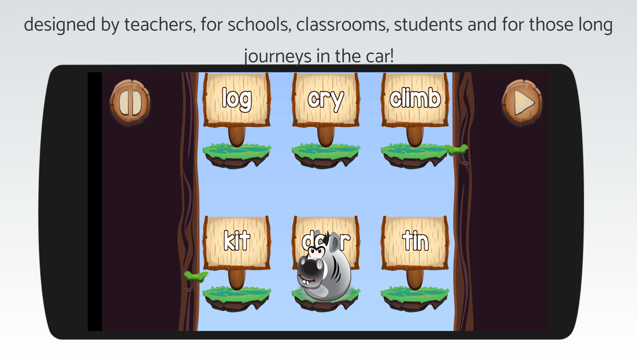 Swing 'N' Slide - ABC and Phonics Games Game Screenshot