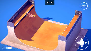 Captura de Tela do Jogo Skateboard Riding Game