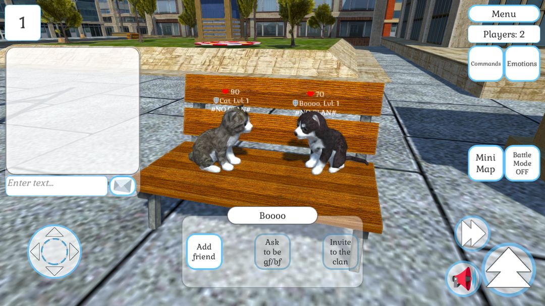 Cute Cat And Puppy World screenshot game