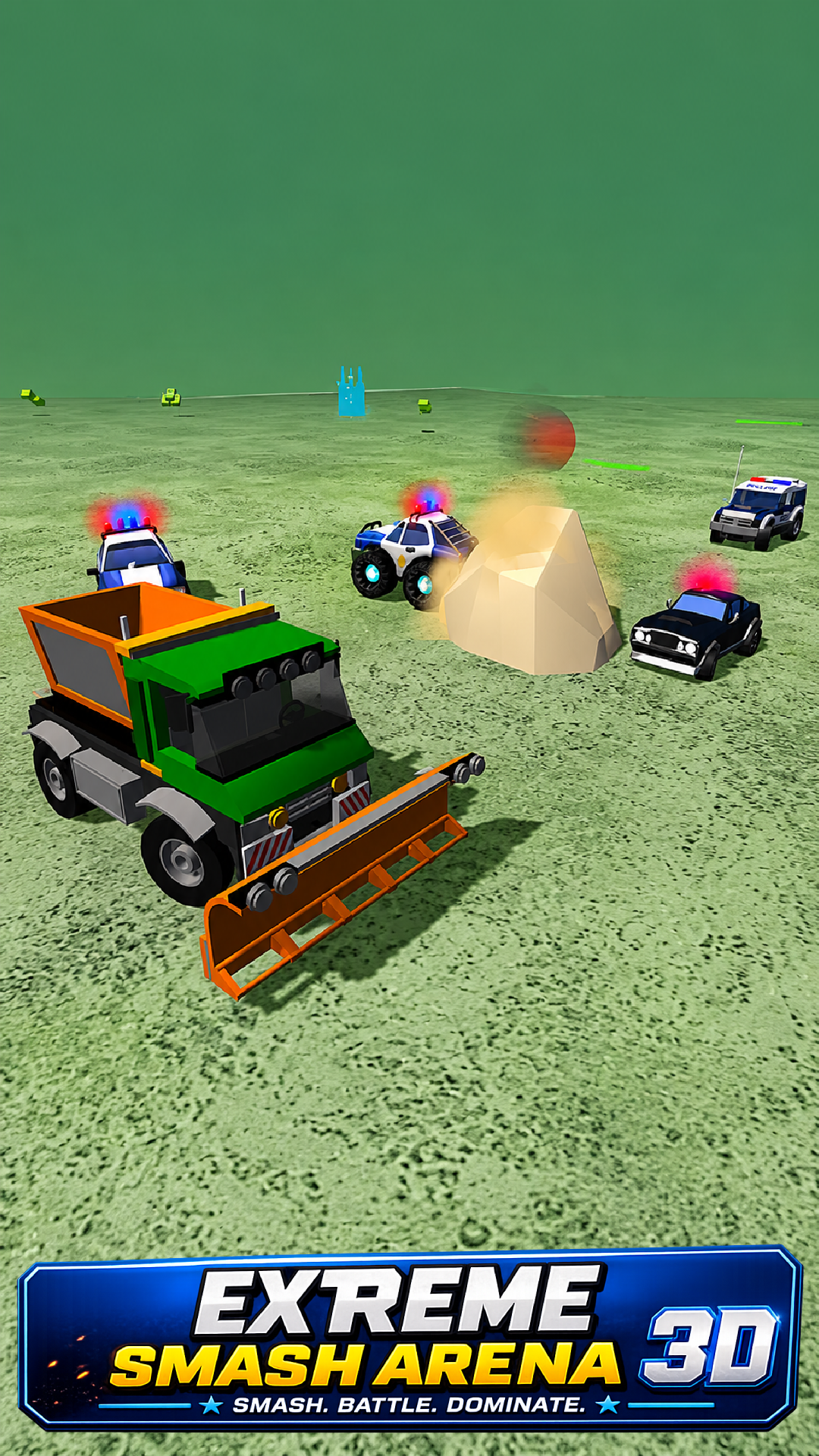 Police Smash Arena 3D Game Screenshot