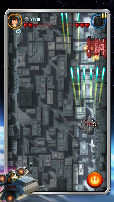 LEGO® Star Wars™:  Microfighters ゲームのスクリーンショット