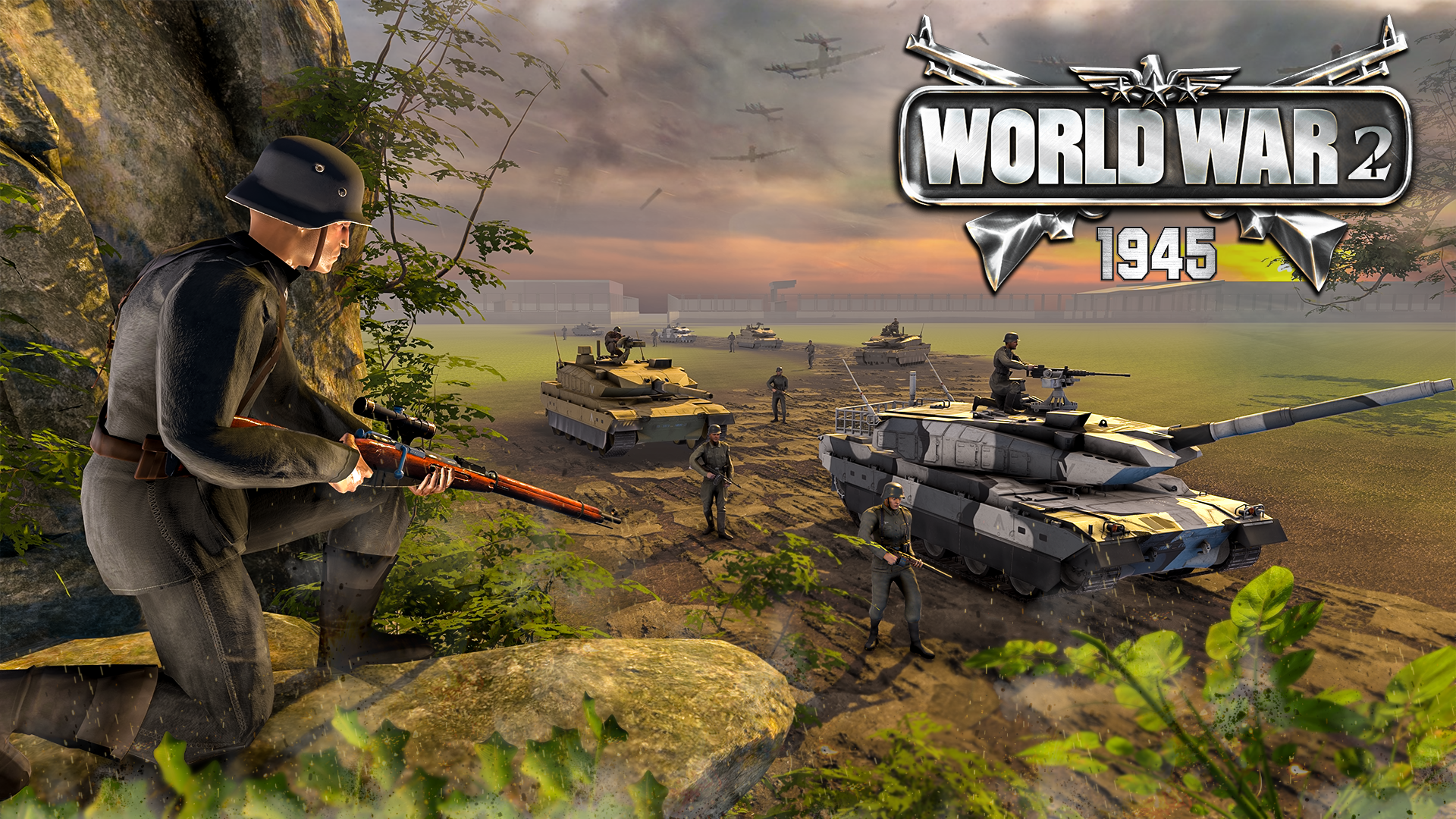 Скриншот игры World war 2 1945: ww2 games