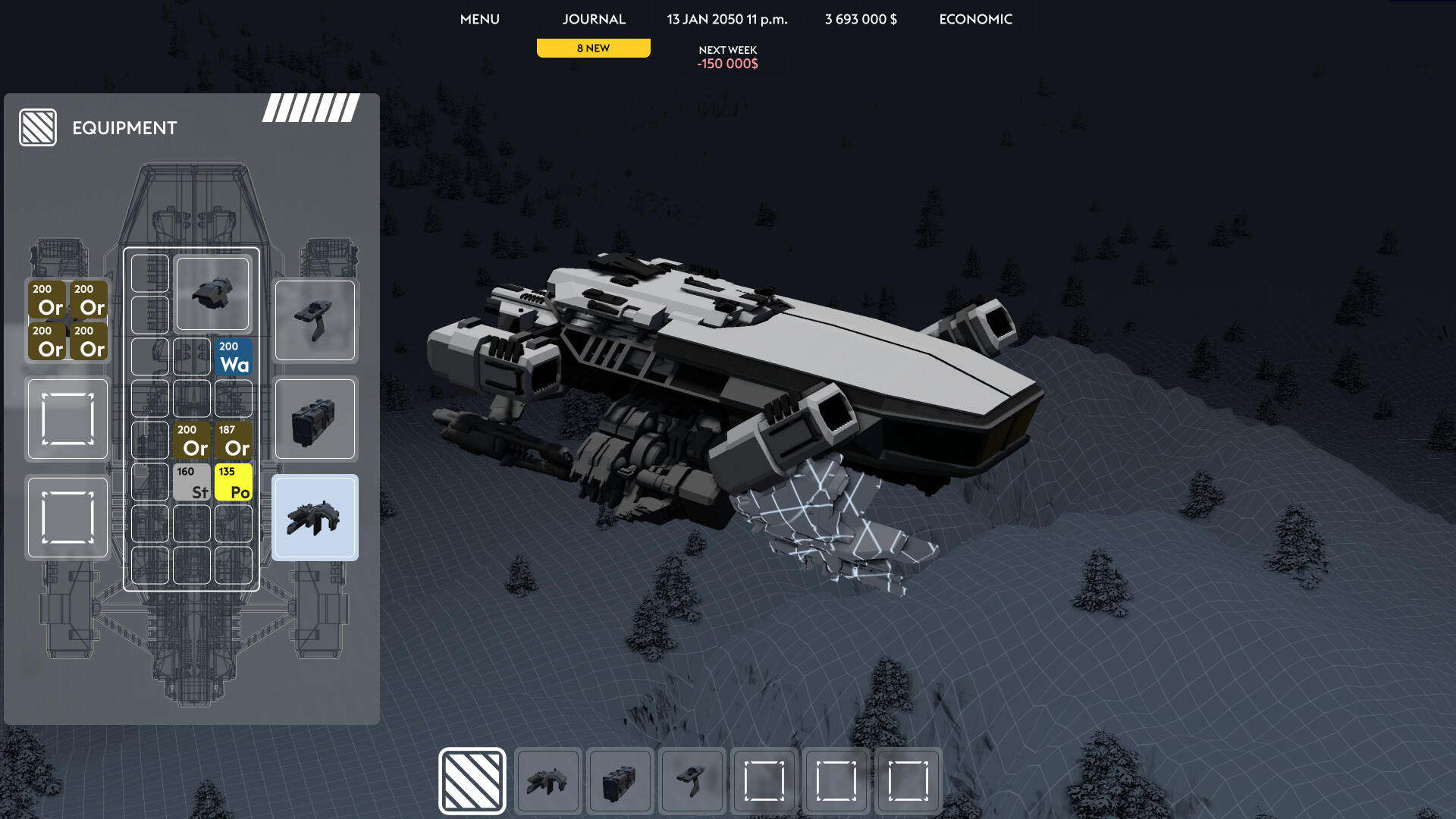 Screenshot of Oasis Mission: Sci-Fi Economic Colony Sim