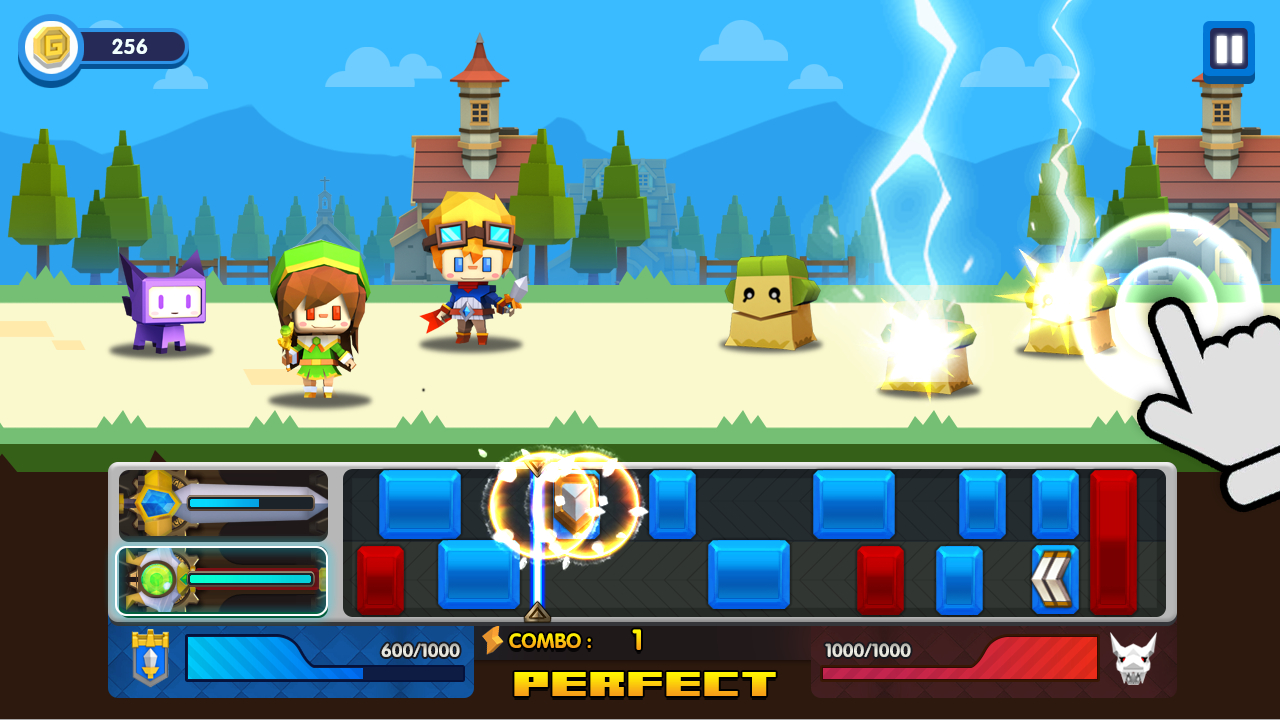 希洛的冒险谭 疾风连击！天谱水晶之章 Game Screenshot