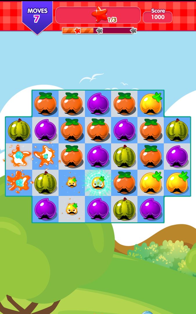 Crush-O-Mania : Fruit Crush Game 게임 스크린 샷