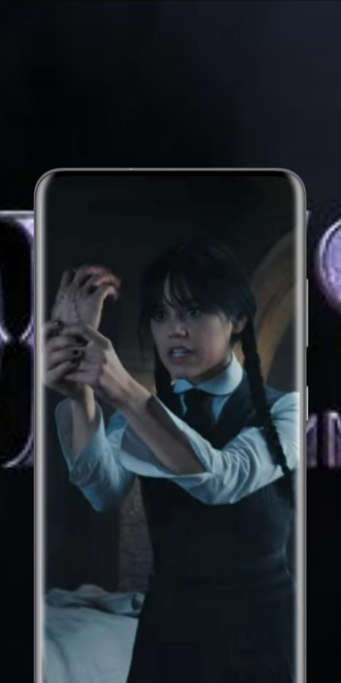 Cuplikan Layar Game Trivia Wednesday Addams